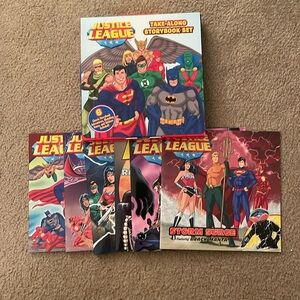 Justice League Take Along Storybook Set